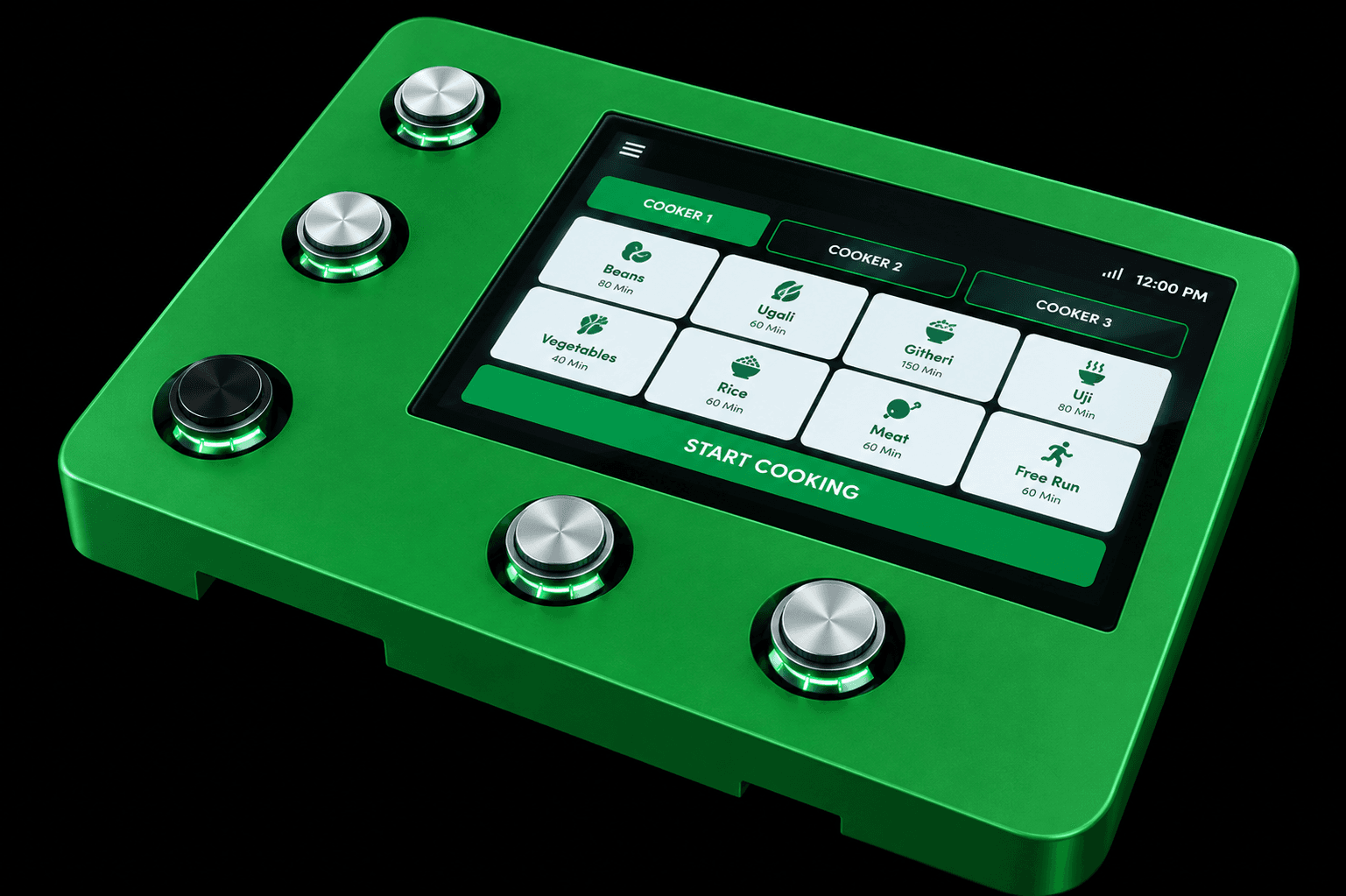 UPISHI smart cooking controller with touchscreen